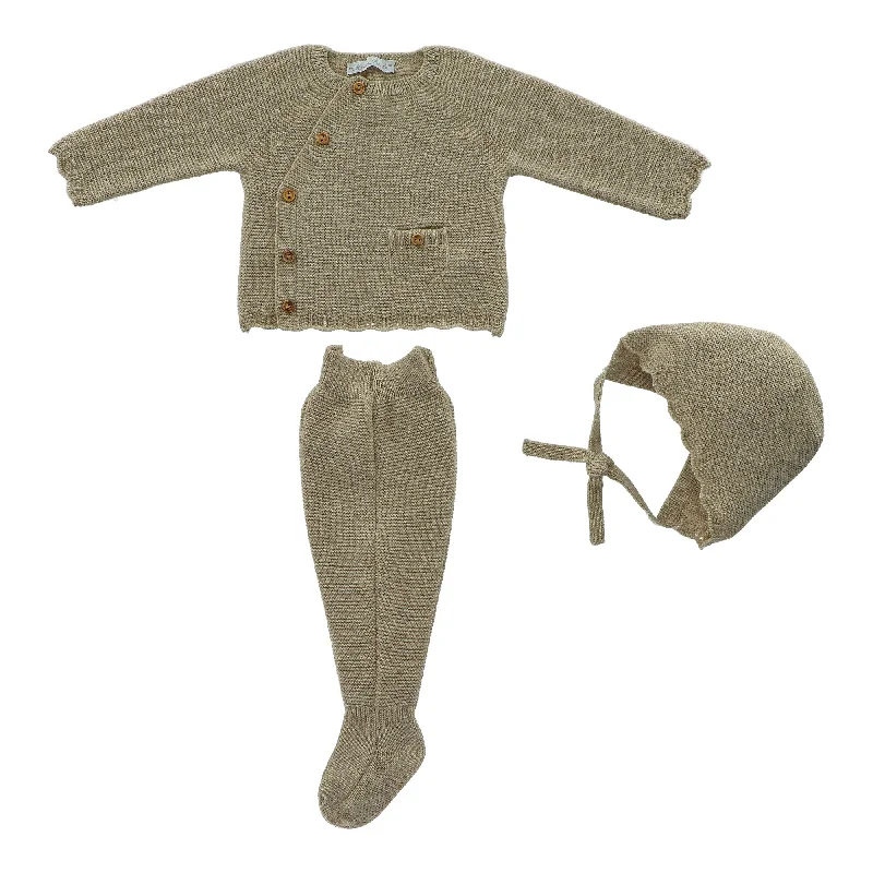 Deep Discounts Martin Aranda Tan Layette Set