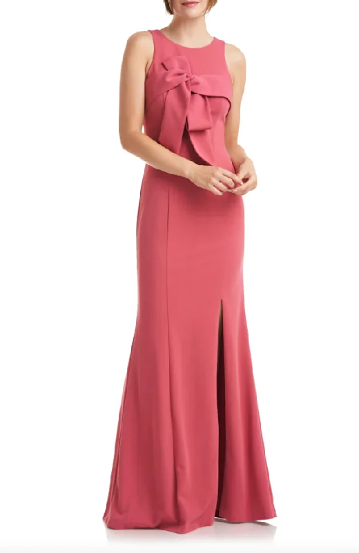 Final Sale 8 - js collections pink bow column gown