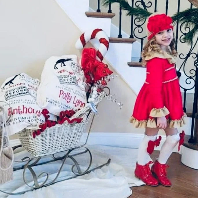 The Best Prices Red Knit Dress Set