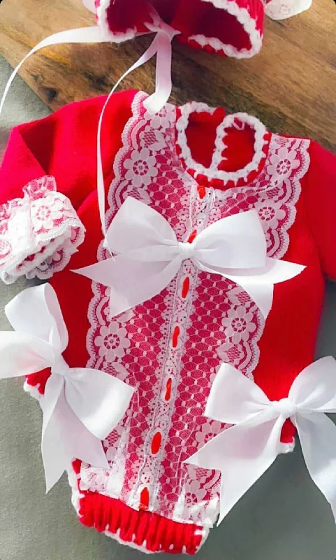 New Deals Holiday Red Knit