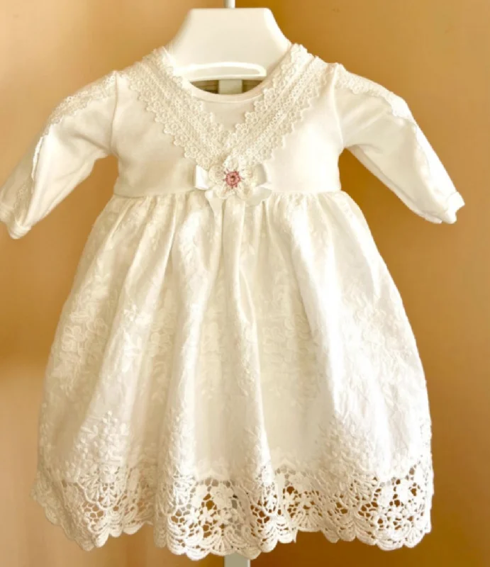 Referral Discount Cotton Embroidered Dress