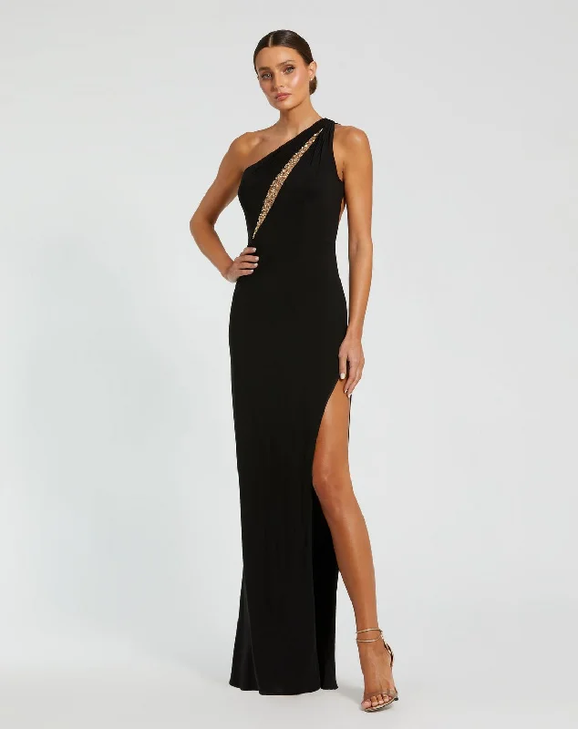 Factory Direct Sale Mac Duggal 68690 Prom Fitted Long Formal Dress