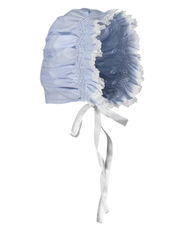 Special Savings Girls Smocked Lace Bonnet