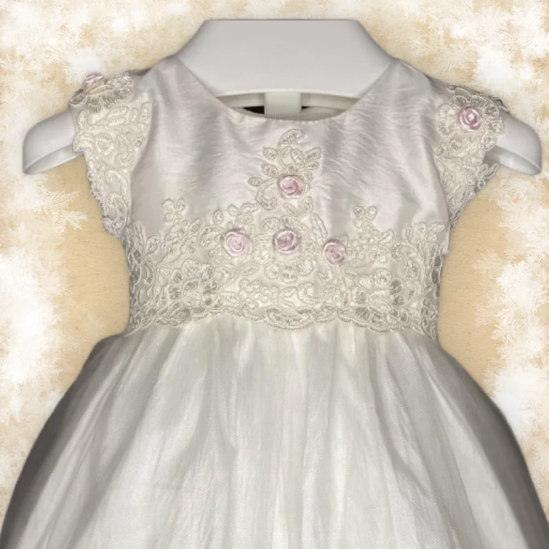 Special Buy Dupioni Christening Gown