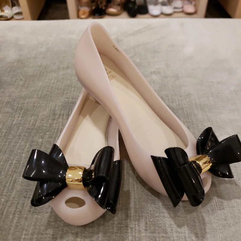 Now or Never Mini Melissa Ultragirl Beige Shoe