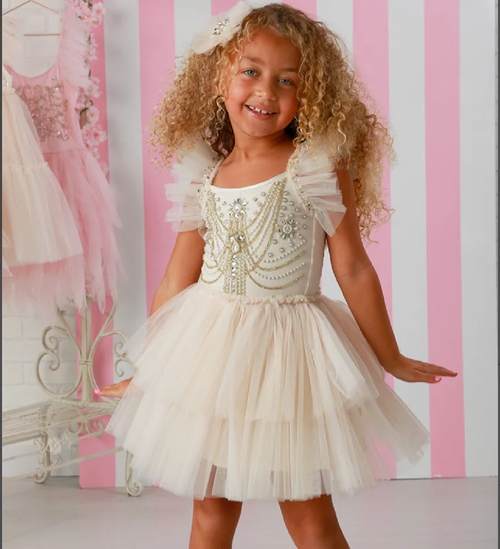 Super Deal Aurelie Ivory Dress