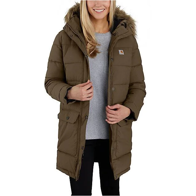 Epic Deals Women's Insulated Parka - Relaxed Fit - Tarmac