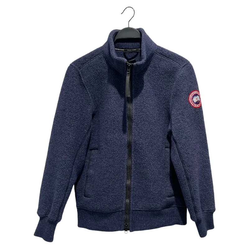 New Deals CANADA GOOSE/Fleece Jkt/S/Wool/BLU/