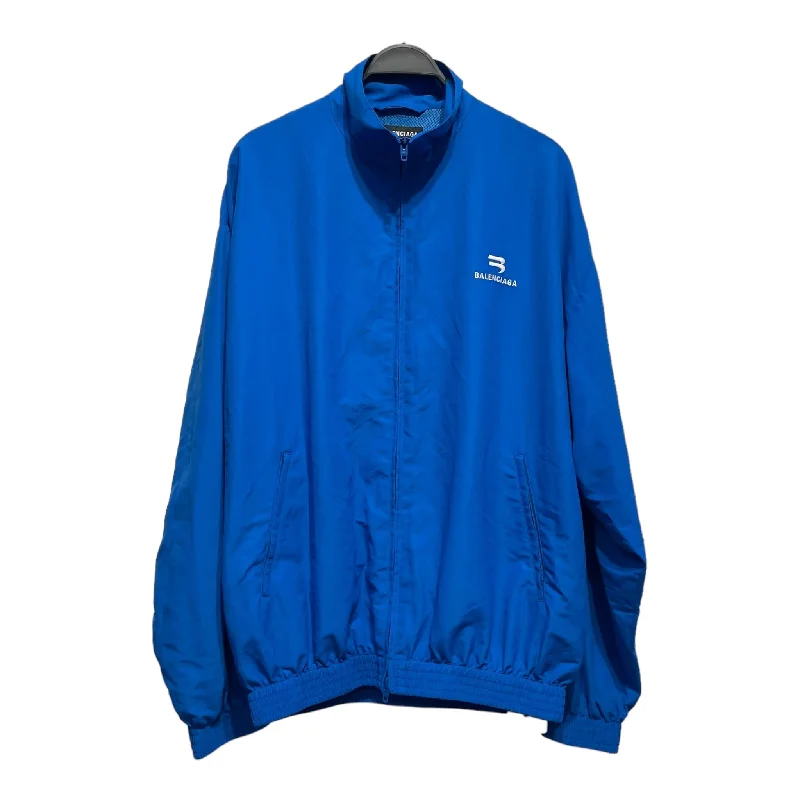 Discount Extravaganza BALENCIAGA/Windbreaker/48/Nylon/BLU/FW21 SPORTY B LOGO
