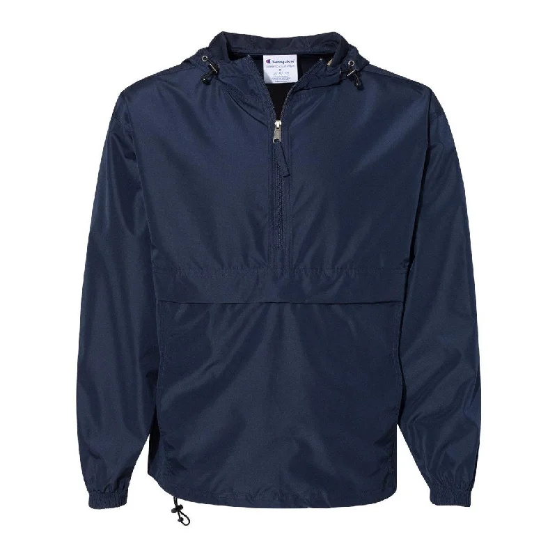 Flash Deals Champion Packable Quarter-Zip Jacket