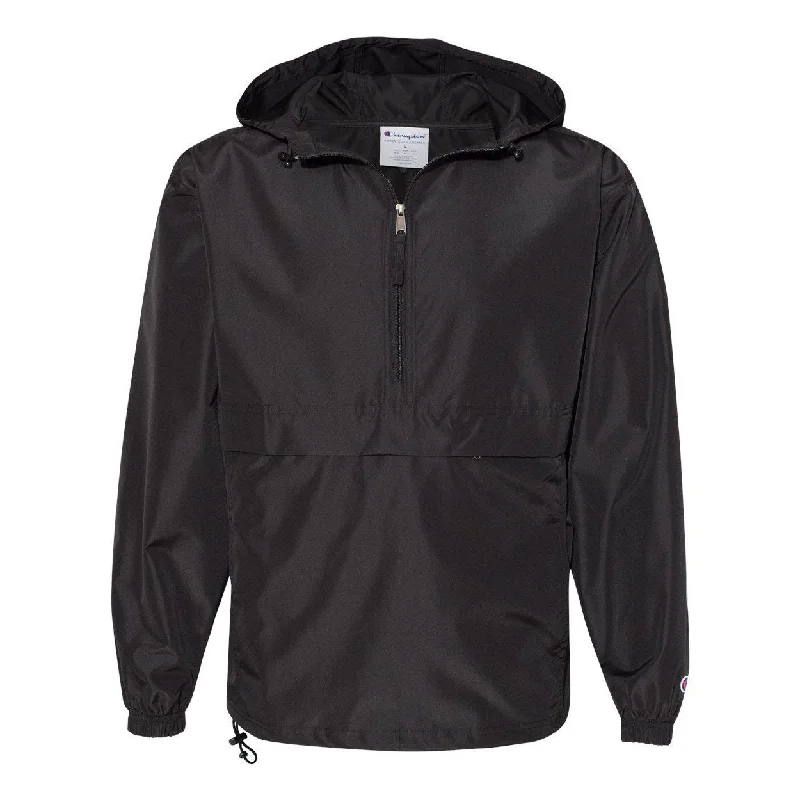 Don't Miss Champion Packable Quarter-Zip Jacket