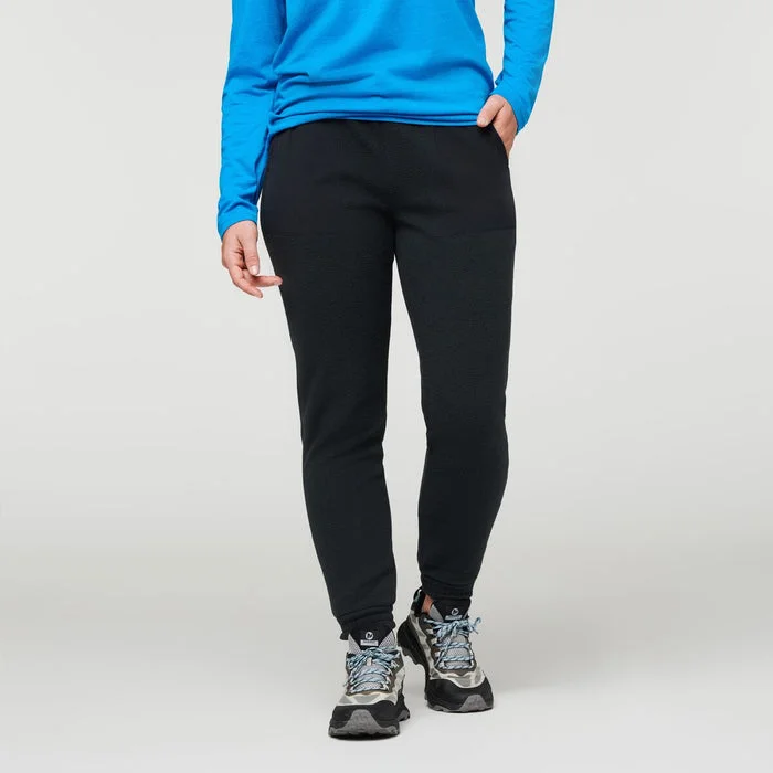 Bargain Blast Women's Abrazo Fleece Jogger - Black