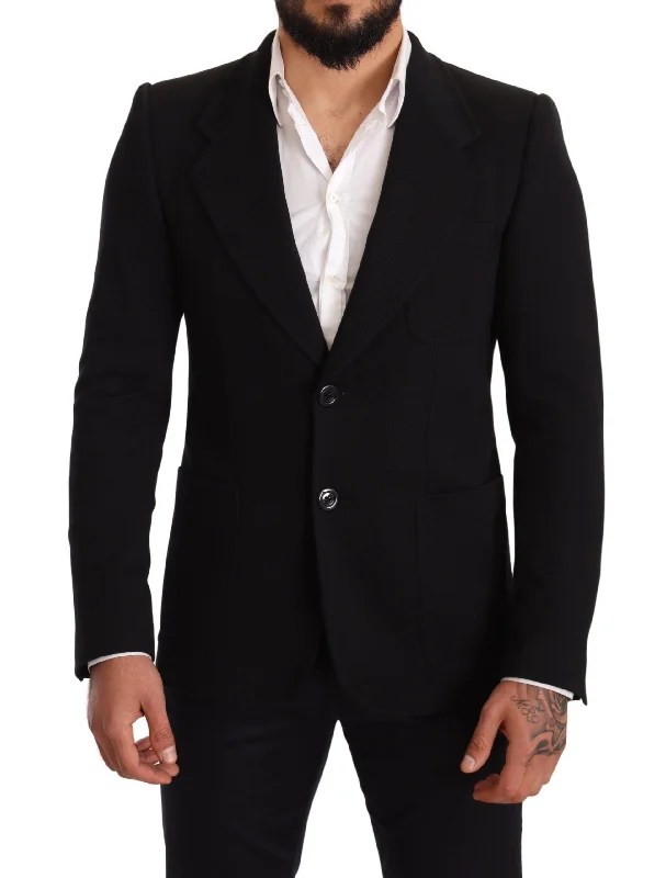 Deal Dash Dolce & Gabbana Elegant Slim Fit  Cotton Men's Blazer