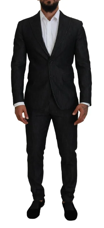Savings Bonanza Dsqua²  Cotton Single Breasted 2 Piece MIAMI Men's Suit