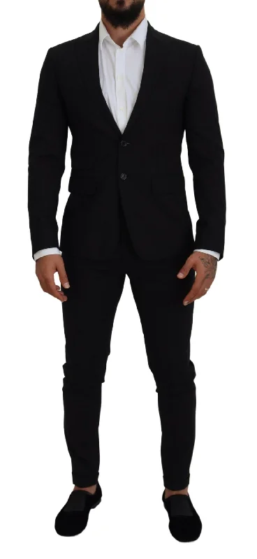 Warehouse Sale Dsqua²  Wool Single Breasted 2 Piece LONDON Men's Suit
