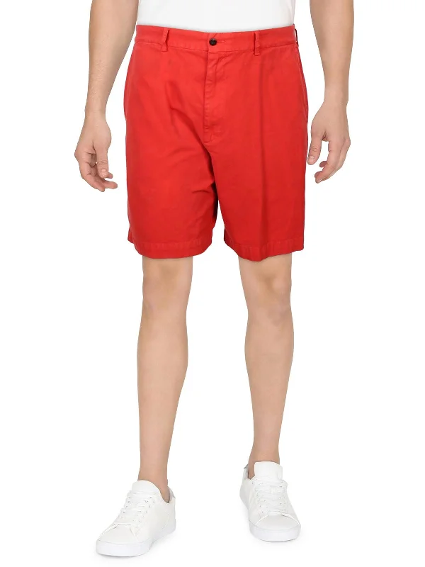 Bargain Prices Mens Cotton Solid Chino Shorts