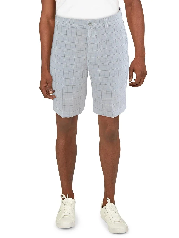 Act Fast Mens Moisture Wicking Sun Protection Casual Shorts