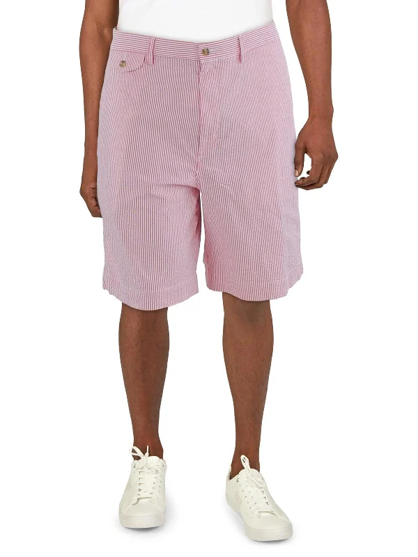 Price Drop Mens Striped Casual Casual Shorts