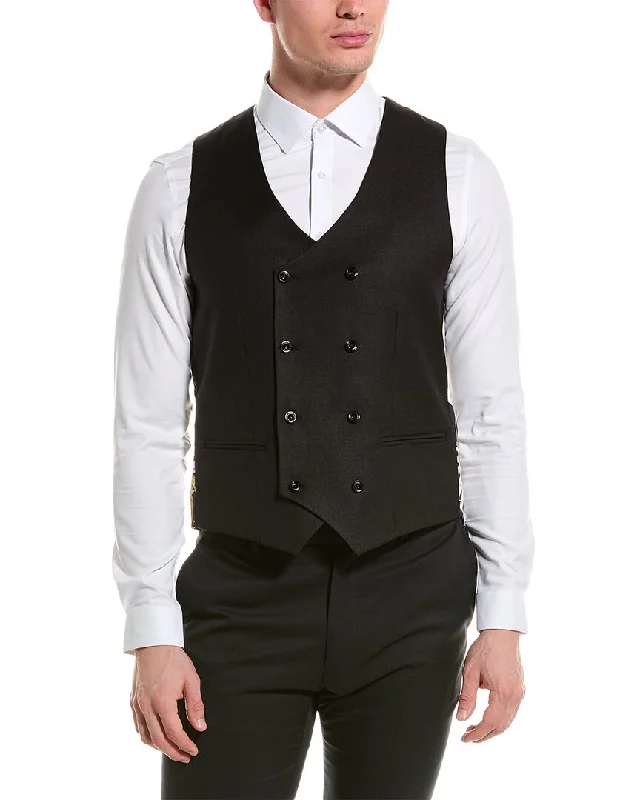 Act Now Paisley & Gray Marylebone Slim Double-Breasted Vest