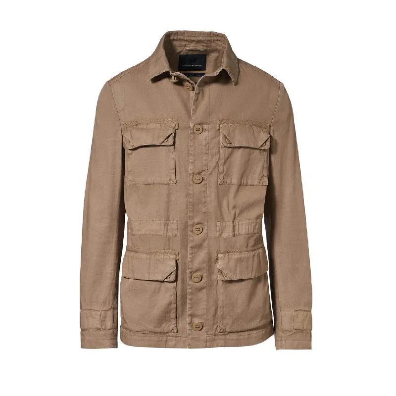 Price Reduction Porsche Design Men's Dust Dune Garment Dye Field Jacket