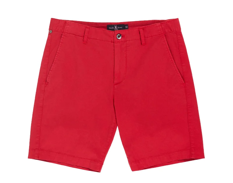 Price Fest Psycho Bunny Diego Brilliant Red Men's Shorts B6R790N1CE-BRI