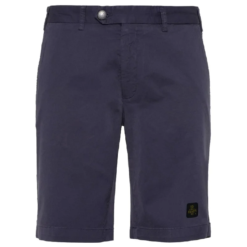 Sale Event Refrigiwear Elegant  Bermuda Shorts with Logo Men's Patch
