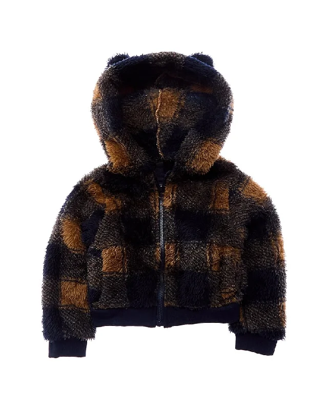 Can't Miss Wippette Buffalo Check Double Sherpa Jacket