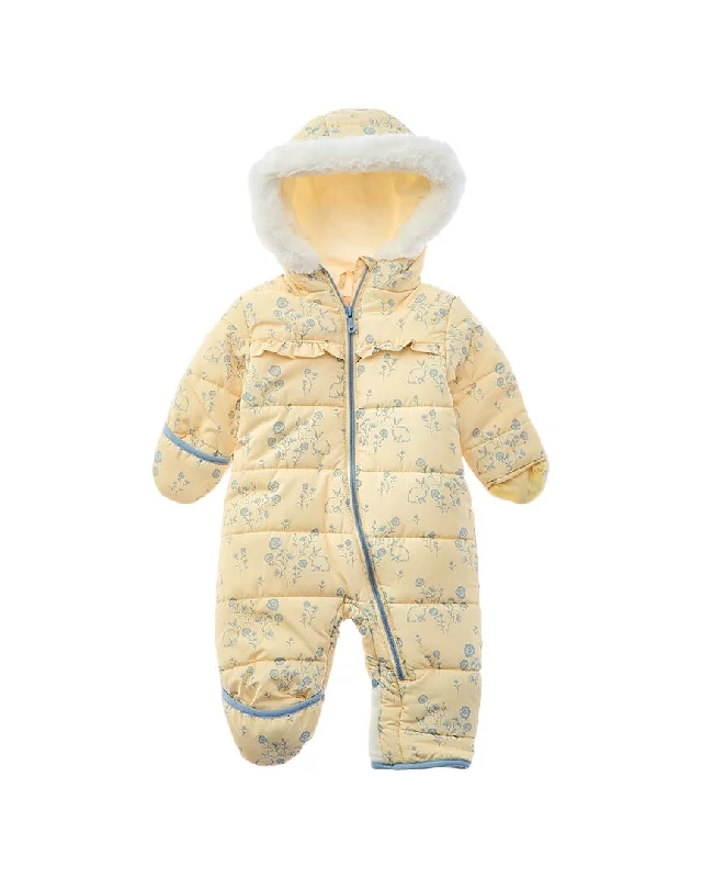 Discount Days Wippette Floral Bunny Print Quilted Pram