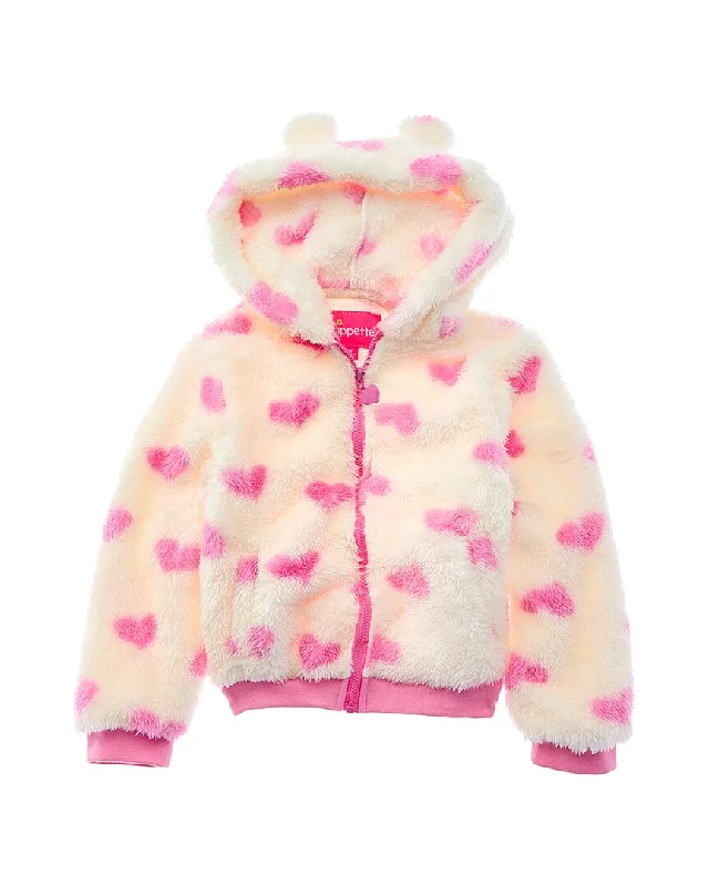 Discount Deals Wippette Heart Double Sherpa Jacket