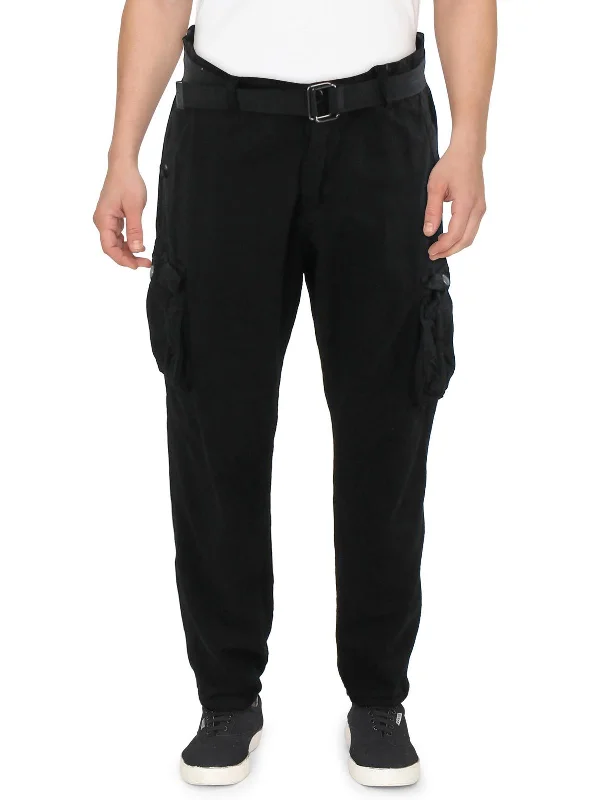Instant Savings Mens Cotton Pocketed Cargo Pants