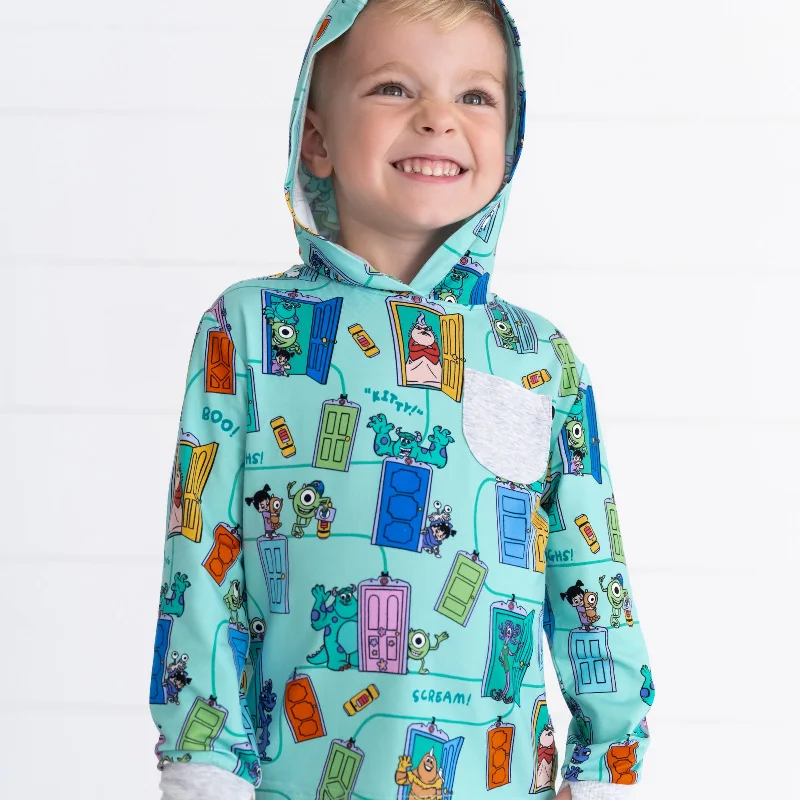 Price Reduction Disney Monsters, Inc. Scream Team Relaxed Hooded Tee