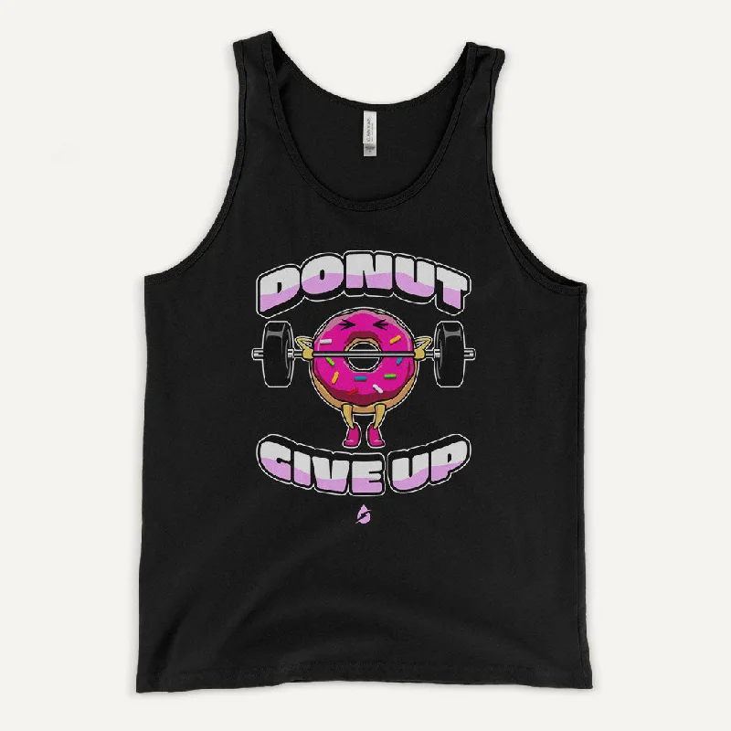 Special Promotion Donut Give Up Men's Tank Top