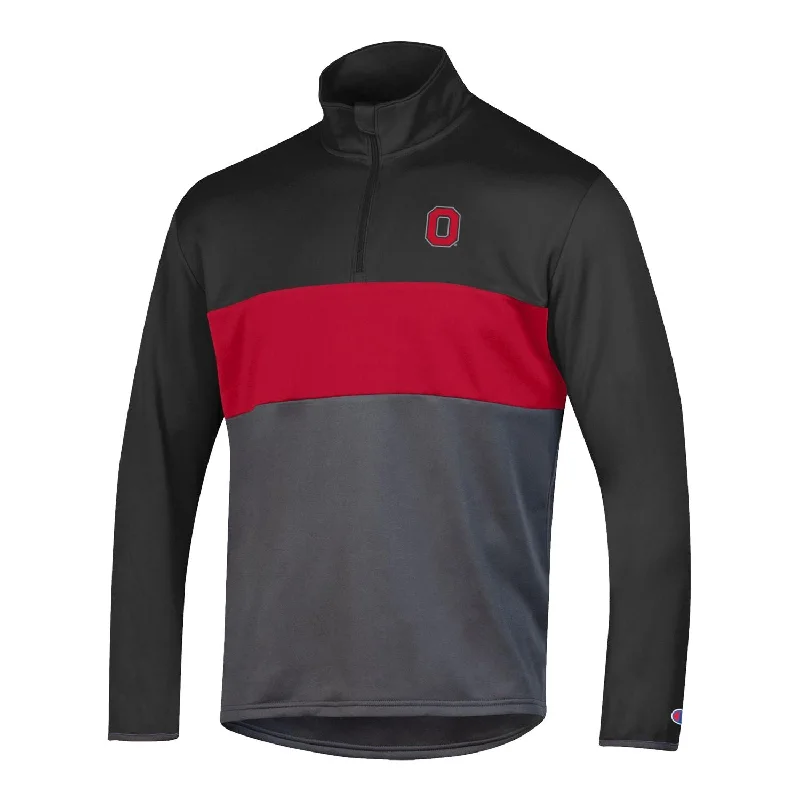 Midnight Madness Ohio State Buckeyes Athletic Fleece 1/4 Zip Jacket