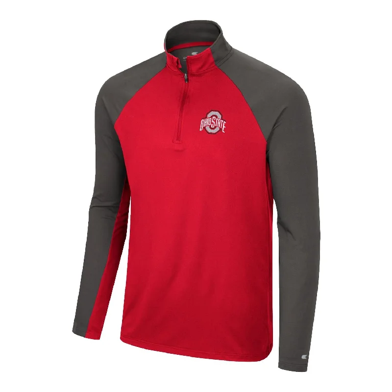 Lowest Price Ohio State Buckeyes Two Yutes Wind shirt 1/4 Zip Jacket