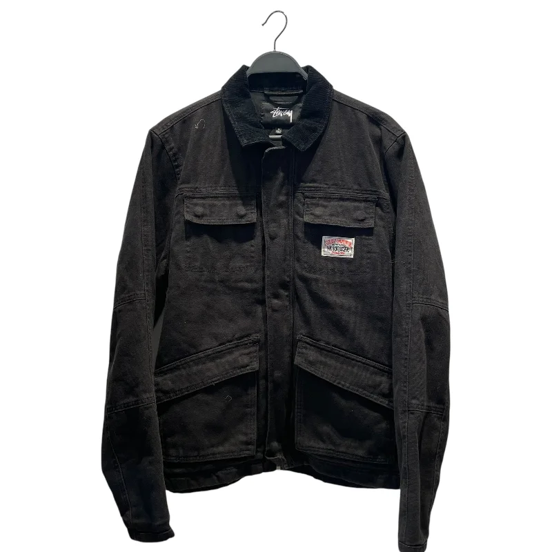 Early Access STUSSY/Jacket/M/Black/Cotton/