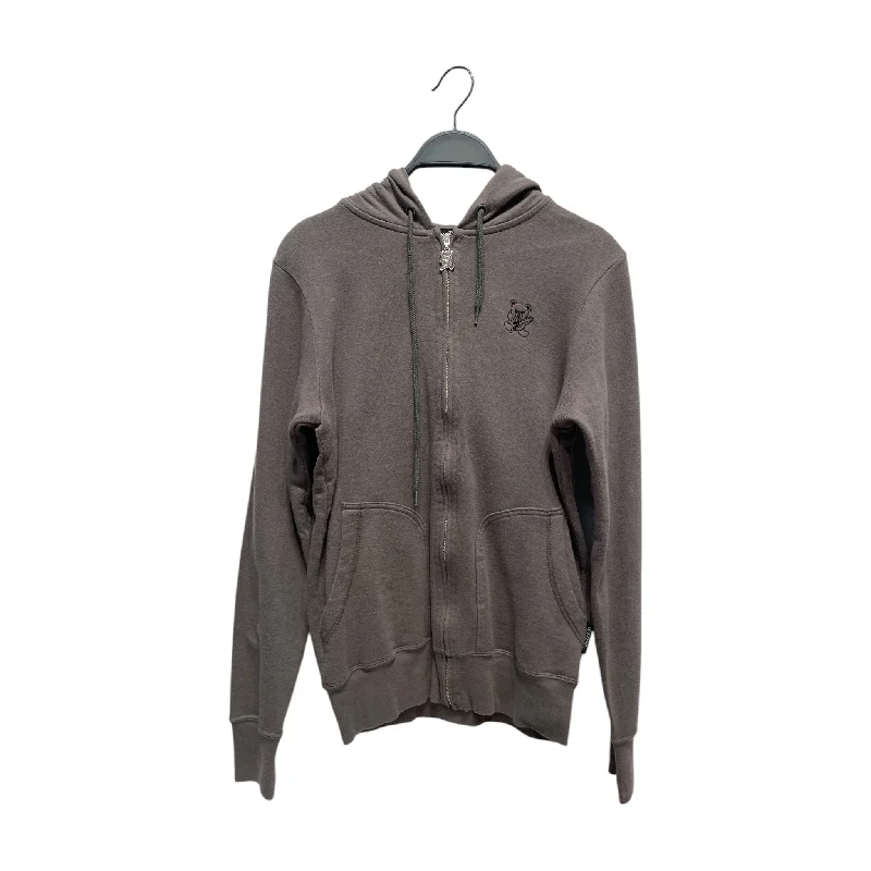 Act Fast HYSTERIC GLAMOUR/Jacket/S/Cotton/GRY/Graphic/BEAR SPIRAL ZIP UP