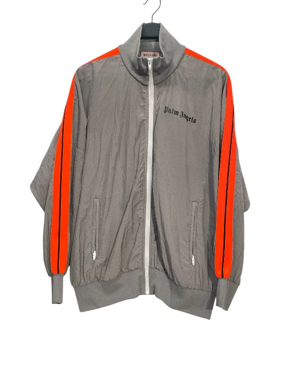 Weekend Special Palm Angels/Jacket/M/Nylon/GRY/ORANGE STRIPE TRACK JKT