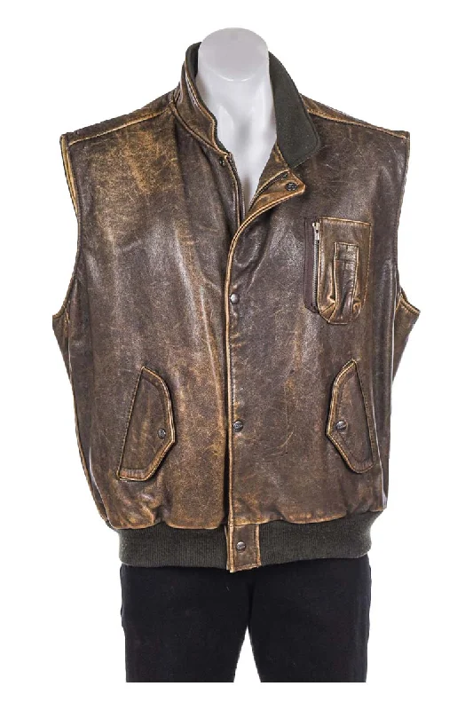 Holiday Sale Charles Chevignon Leather Vest